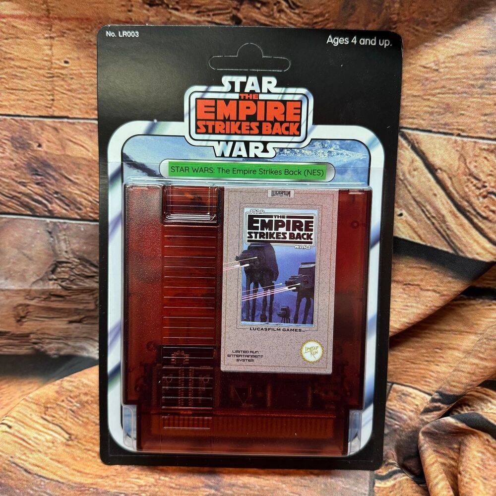 Star Wars Empire Strikes Back NES Classic Edition Limited Run Games LR003 Red
